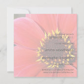 Red Dahlia Kaart (Achterkant)