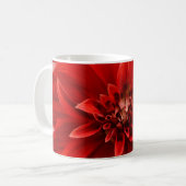 Red dahlia koffiemok (Voorkant links)