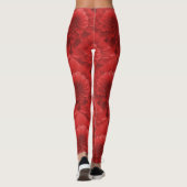 Red Dahlia Leggings (Achterkant)