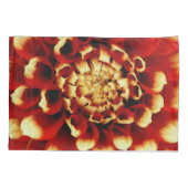 Red Dahlia Pillow Hoesjes Kussensloop (Achterkant-Links)