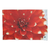 Red Dahlia Pillowcase Kussensloop (Voorkant)