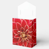 Red Dahlia Thank You Bedankdoosjes (Geopend)