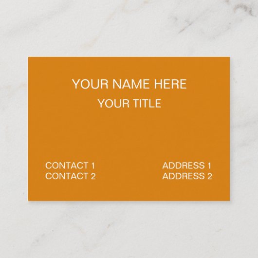 Red Dahlia Visitekaartje (Achterkant)