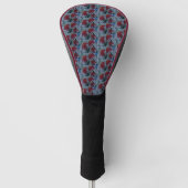 Red Daisies Golfheadcover (Voorkant)