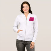 Red Daisies Hoodie (Voorkant volledig)