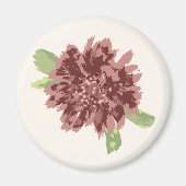 Red Daisies Lijst. Magneet (Voorkant)