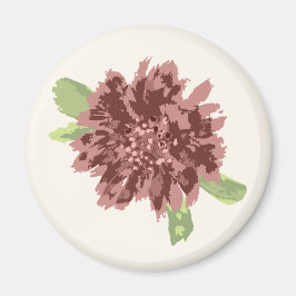 Red Daisies Lijst. Magneet