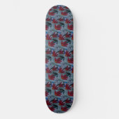 Red Daisies Skateboard (Voorkant)