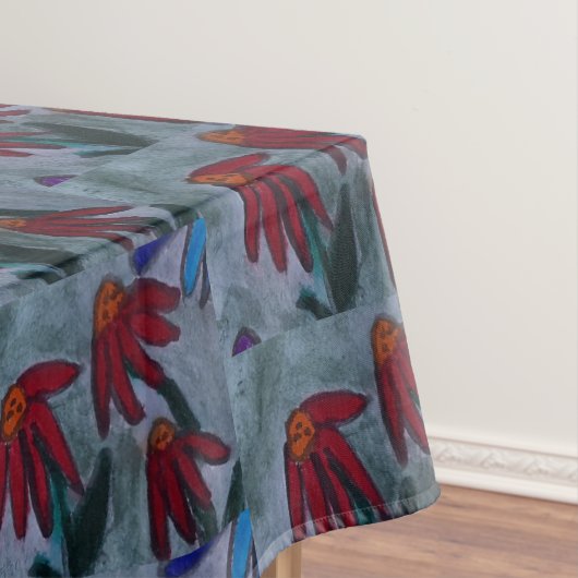 Red Daisies Tafelkleed (Voorbeeld)