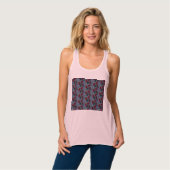 Red Daisies Tanktop (Volledige Voorkant)