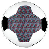 Red Daisies Voetbal (Gedraaid)