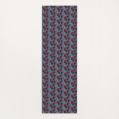 Red Daisies Yogamat (Achterkant)