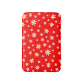 Red Daisy Bath Mat (Voorkant Verticaal)