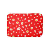 Red Daisy Bath Mat (Voorkant)