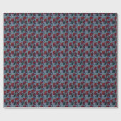 Red Daisy Cadeaupapier (Vlak)