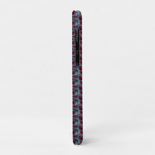 Red Daisy Case-Mate iPhone Case (Achterkant/links)
