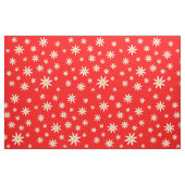 Red Daisy Fabric Stof (Yard (91,4 cm))
