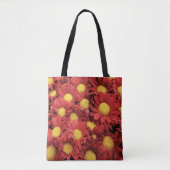 Red Daisy Flower Canvas tas (Voorkant)