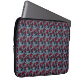 Red Daisy-laptophoes Laptop Sleeve (Voorkant Rechts)