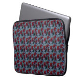 Red Daisy-laptophoes Laptop Sleeve (Voorkant Links)
