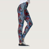 Red Daisy Leggings (Rechts)