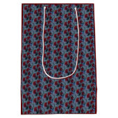 Red Daisy Medium Cadeauzakje (Achterkant)