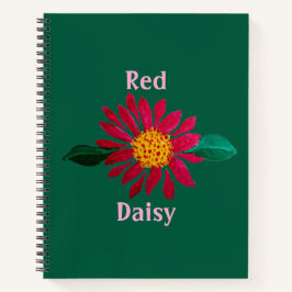 Red Daisy  Notitieboek