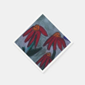 Red Daisy Paper Servet (Hoek)