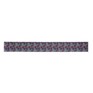 Red Daisy Satijnen Lint