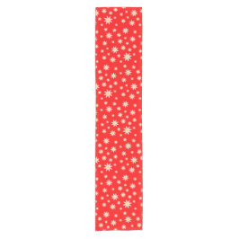Red Daisy Table Runner Korte Tafelloper