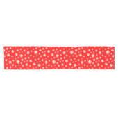 Red Daisy Table Runner Korte Tafelloper (Horizontaal)