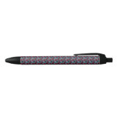Red Daisy Zwarte Inkt Pen (Bovenkant)
