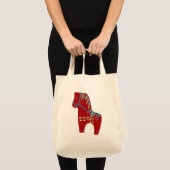 Red Dala Grocery Bag Tote Bag (Voorkant (product))