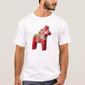 Red Dala Horse t-shirt (Voorkant)