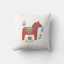 Red Dala Horse Zweedse volkskunst