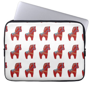 Red Dala iPad-draagtas Laptop Sleeve