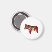 Red Dala magnet (Voorkant / Achterkant)