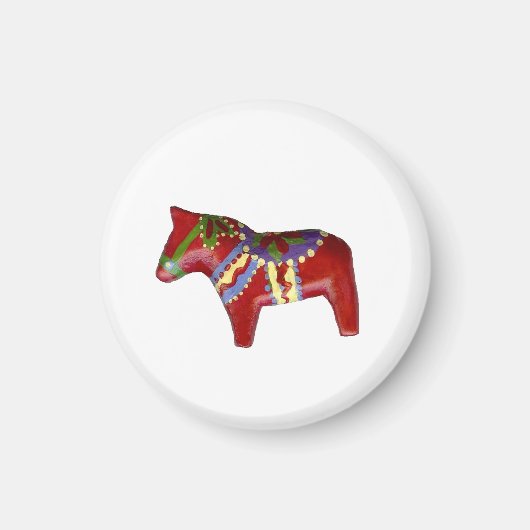 Red Dala magnet (Voorkant)