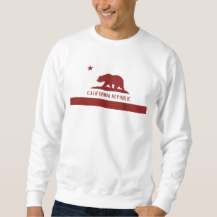 Red Damask California Republic Flag t shirt