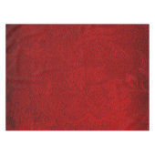 Red Damask Cotton Tablecloth Tafelkleed (Voorkant (Horizontaal))