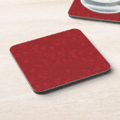 Red Damask Drankjes Onderzetter (Linkerzijde)