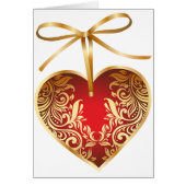 Red Damask Heart (Voorkant)