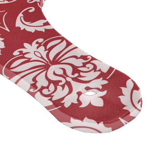 Red Damask  Patroon Snijplank (Hoek)