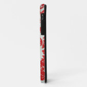 Red Damask Patroon voor I Phone Case-Mate iPhone Case (Achterkant/links)
