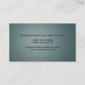 Red Dark Slate Grey Creative Manager-Visitekaartje Visitekaartje (Achterkant)