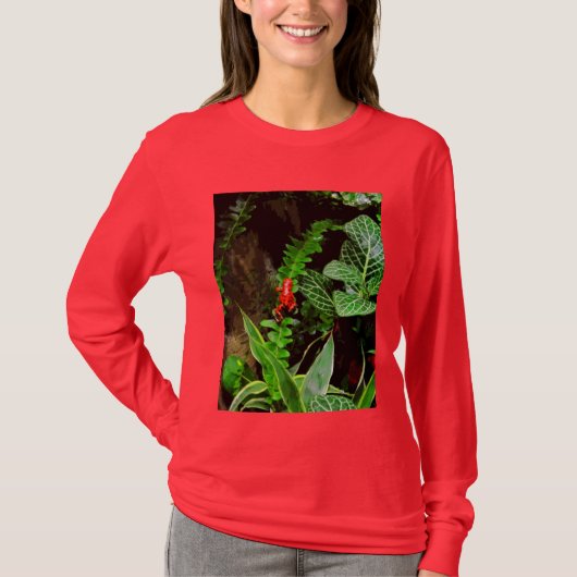 Red Dart Frog CB T-shirt (Voorkant)