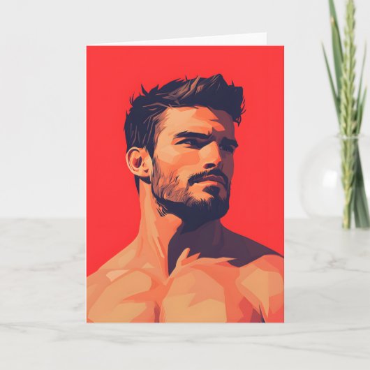 Red Dawn Gay Greetings Card Kaart (Voorkant)