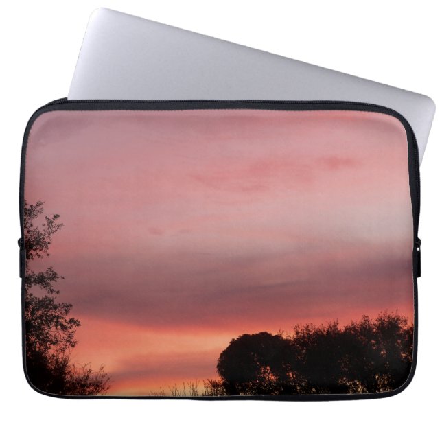 Red Dawn op een neopreen-sleeve voor uw laptop Sleeve (Voorkant)