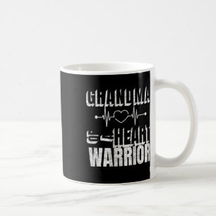Red Day Oma van een Heart Warrior Gezegde Koffiemok