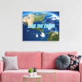 Red de Aarde Canvas Afdruk (Insitu (Woonkamer))